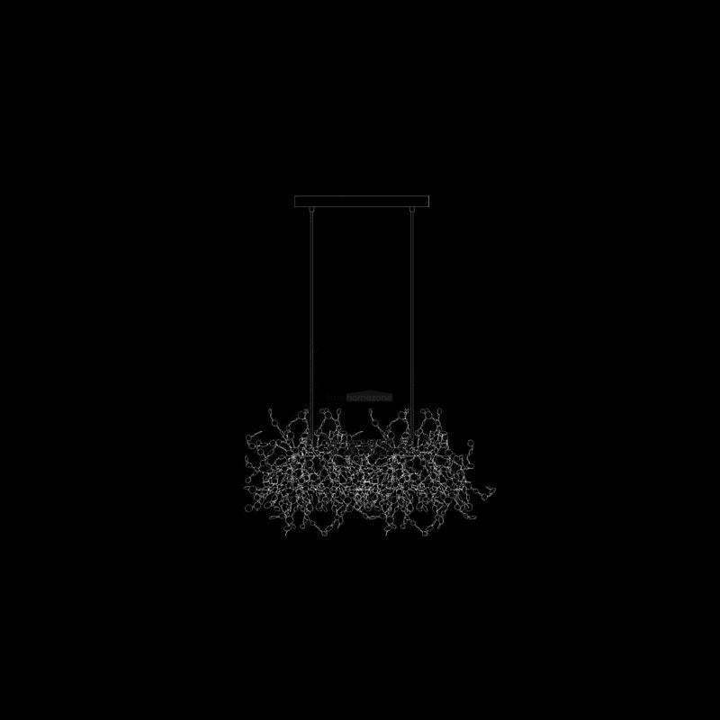 Shimmering Cloud Chandelier-Sylvia Space