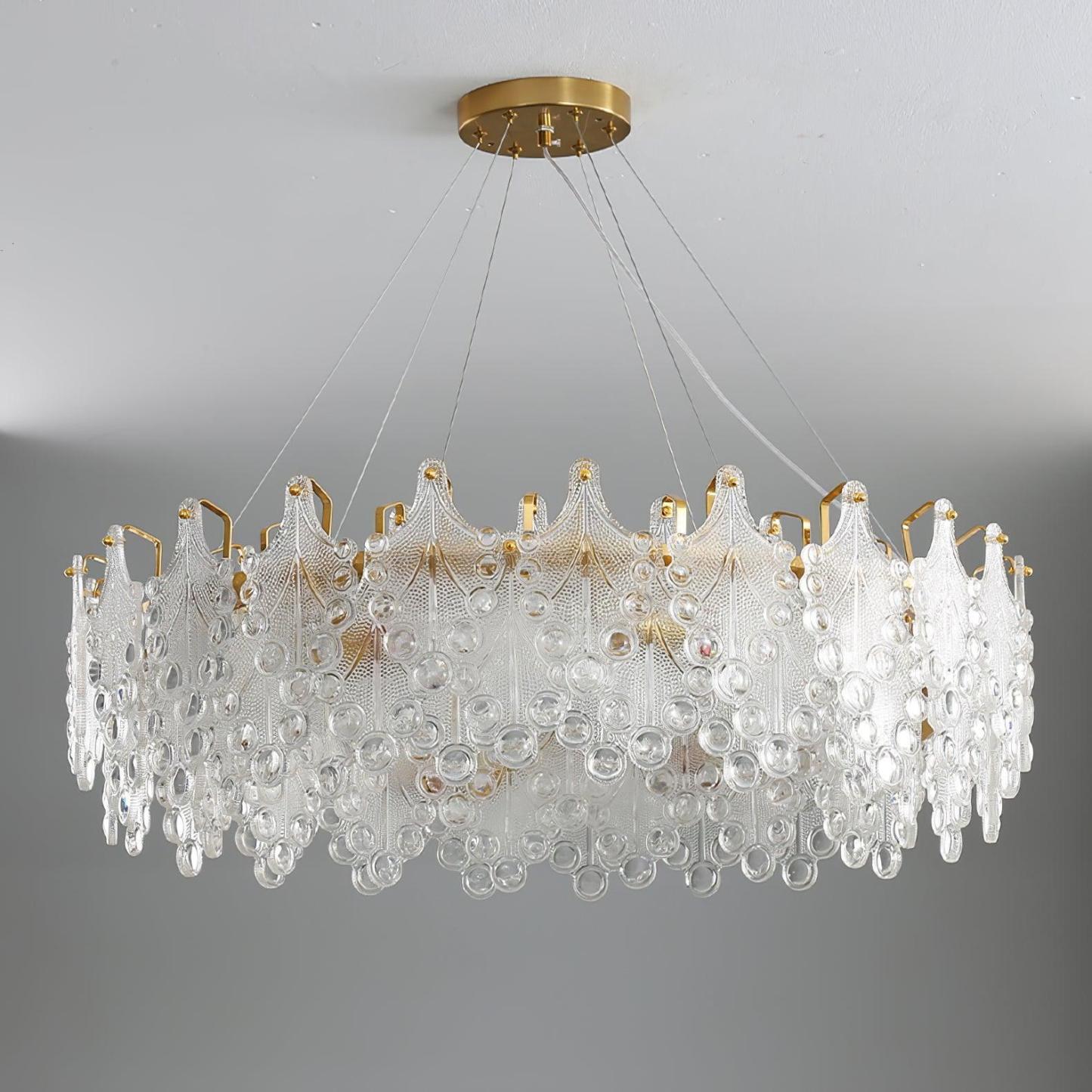 Vilary Chandelier Φ 15.7″-Sylvia Space