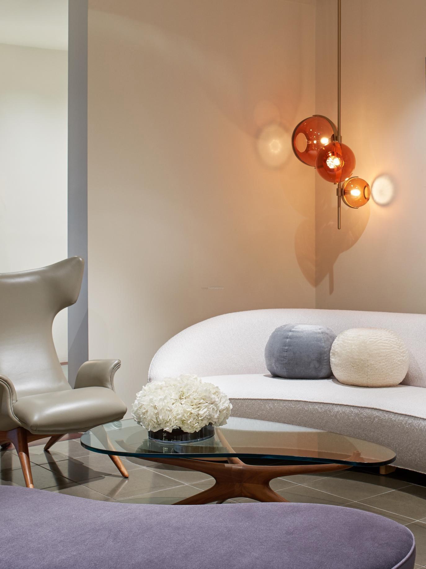 Another Day Chandelier ∅ 17.7″-Sylvia Space