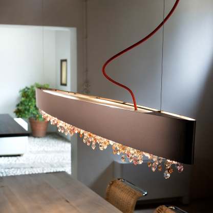 Olà S6 OV 160 | 6-Light Modern Chandelier  - Masiero-Sylvia Space