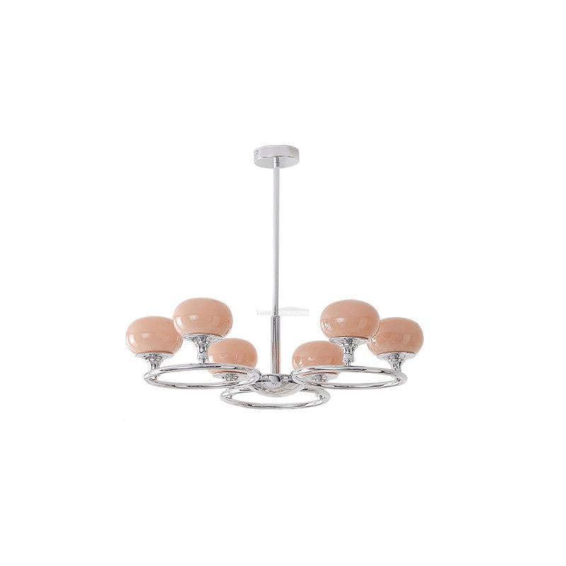 Ingersoll Round Chandelier  ∅ 31.5″-Sylvia Space