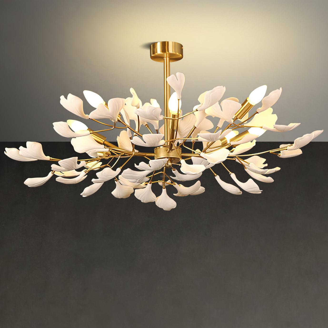 Gingko Chandelier Style J-Sylvia Space