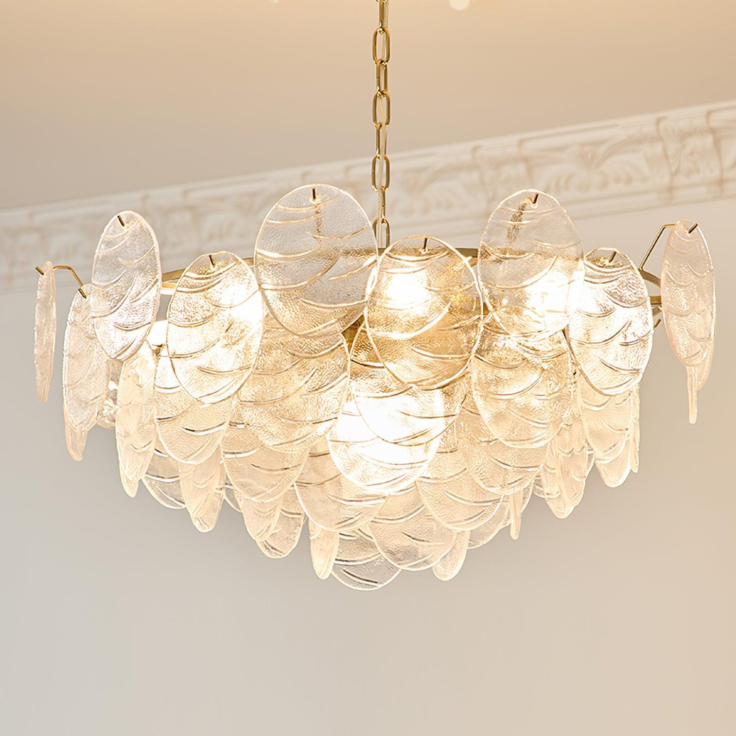 Victorian Disc Round Chandelier-Sylvia Space