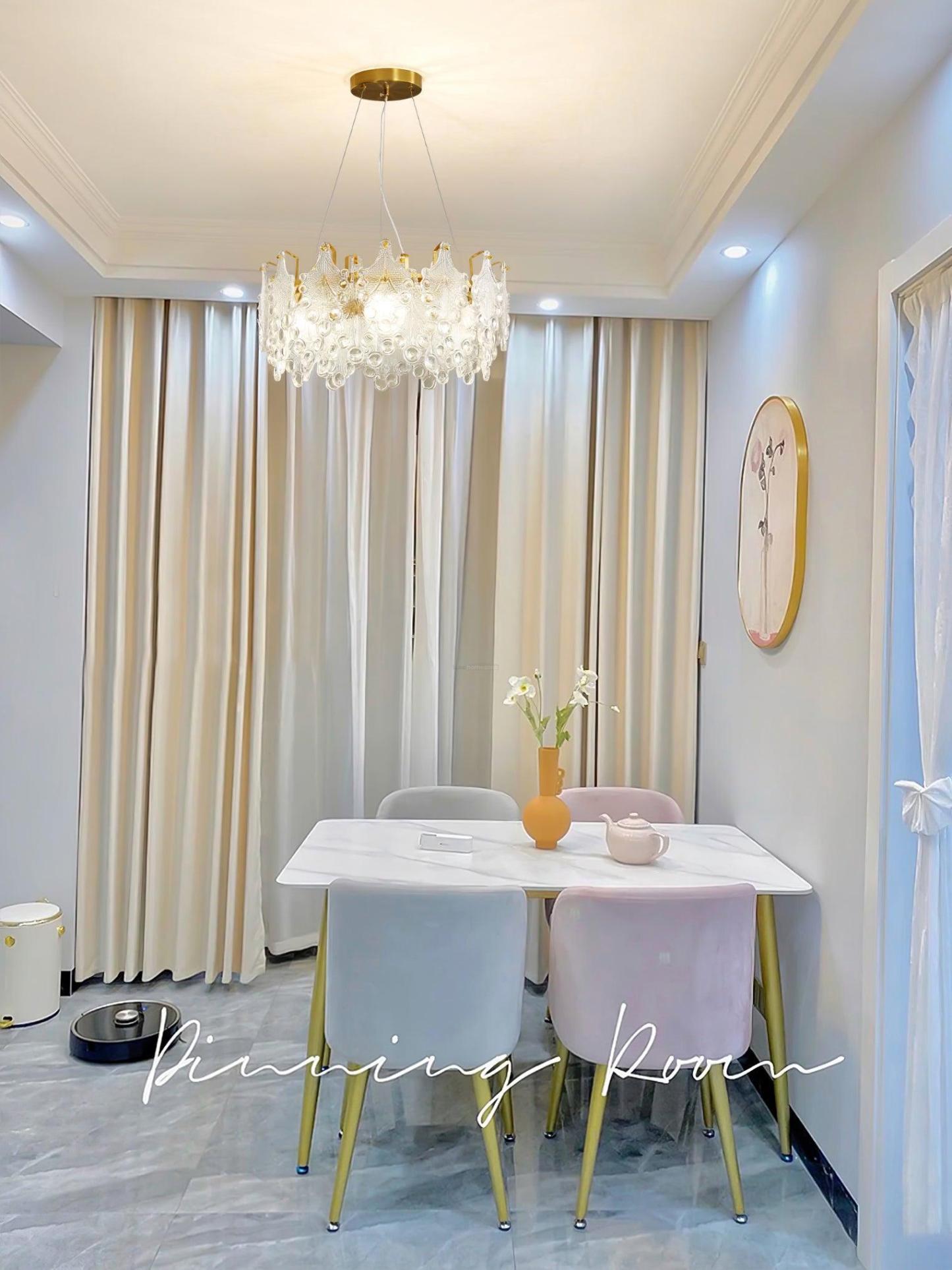 Vilary Chandelier Φ 15.7″-Sylvia Space