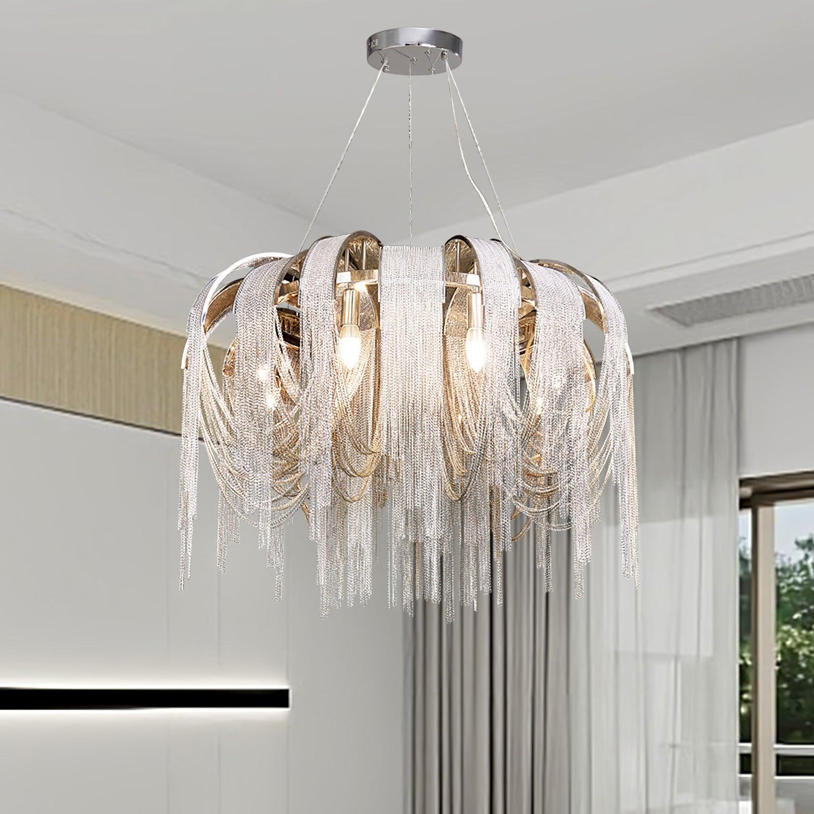 Length Chains Chandelier ∅ 23.6″-Sylvia Space