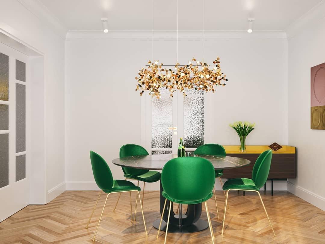 Shimmering Cloud Chandelier-Sylvia Space