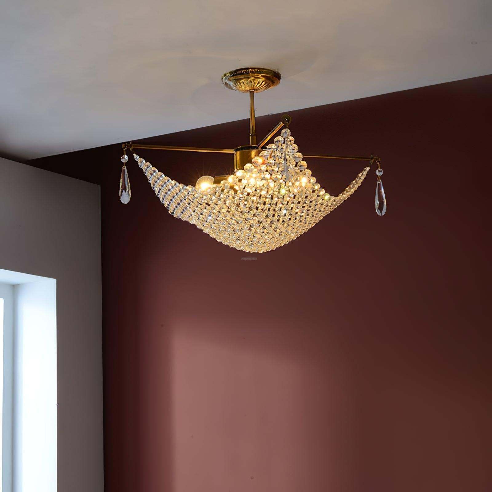 Corona Chandelier with 4 heads-Sylvia Space