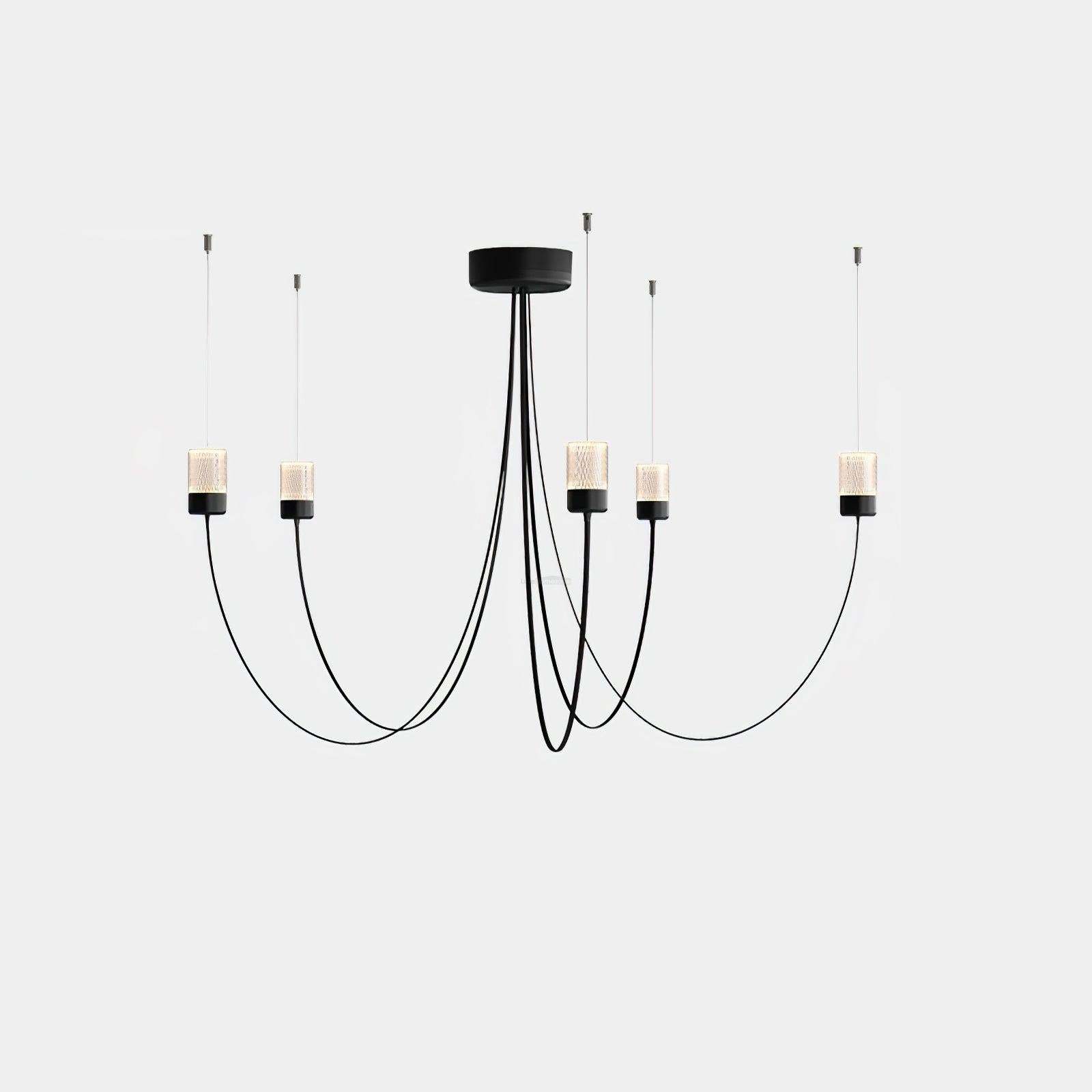 Swaying Chandelier with 5/7 heads-Sylvia Space