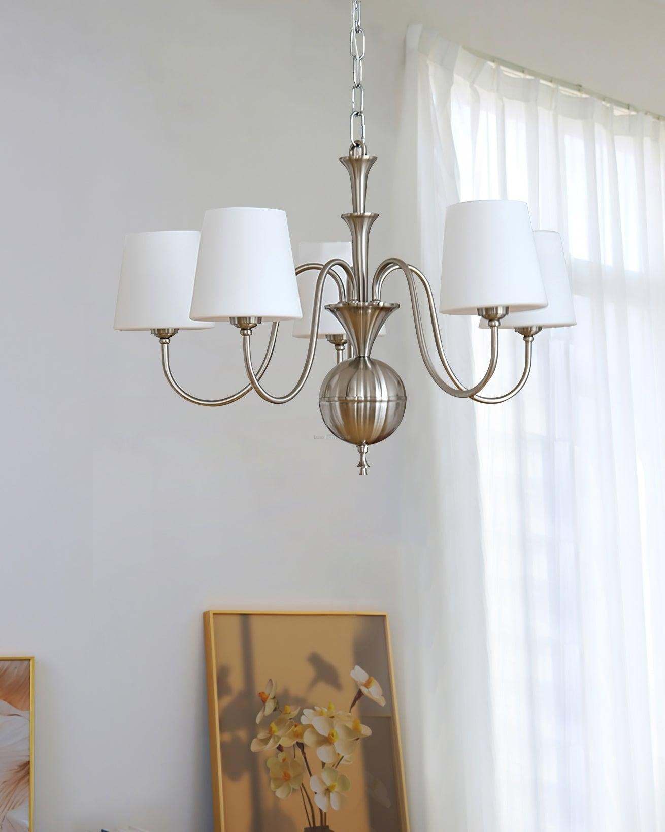 Shabby Chandelier ∅ 23.6″-Sylvia Space