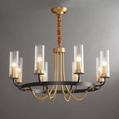 Kearney Chandelier Φ 27.2″-Sylvia Space