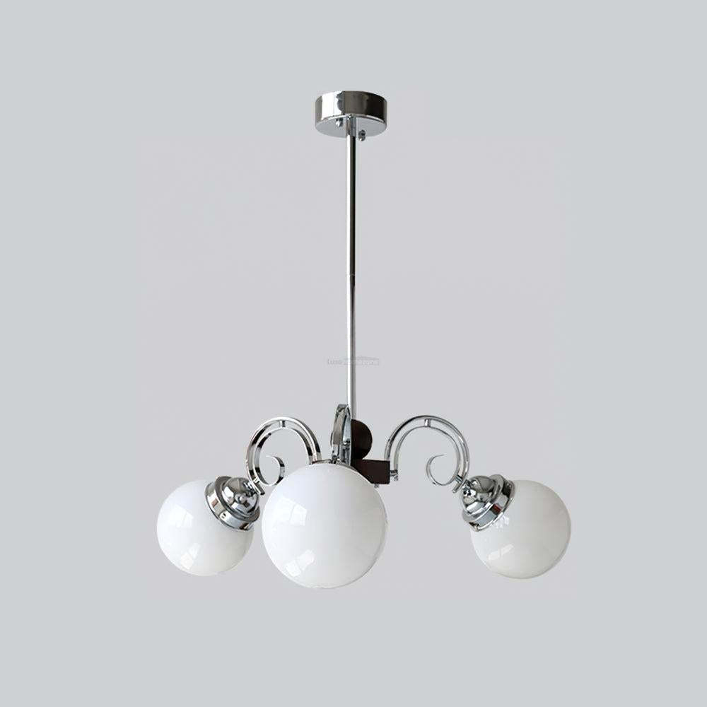 Kotter Cream Chandelier with 3/5 heads-Sylvia Space