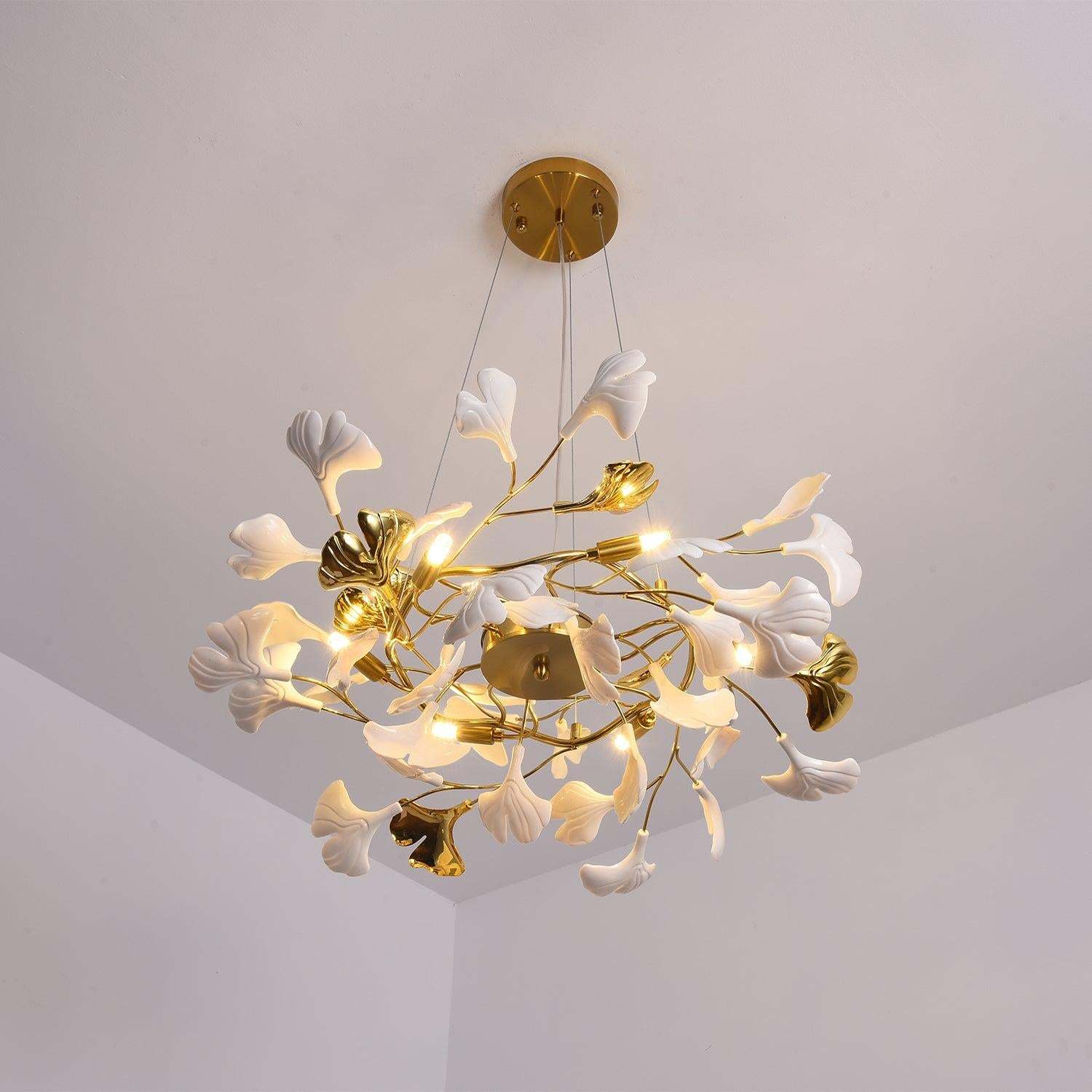 Gingko Chandelier Style P-Sylvia Space