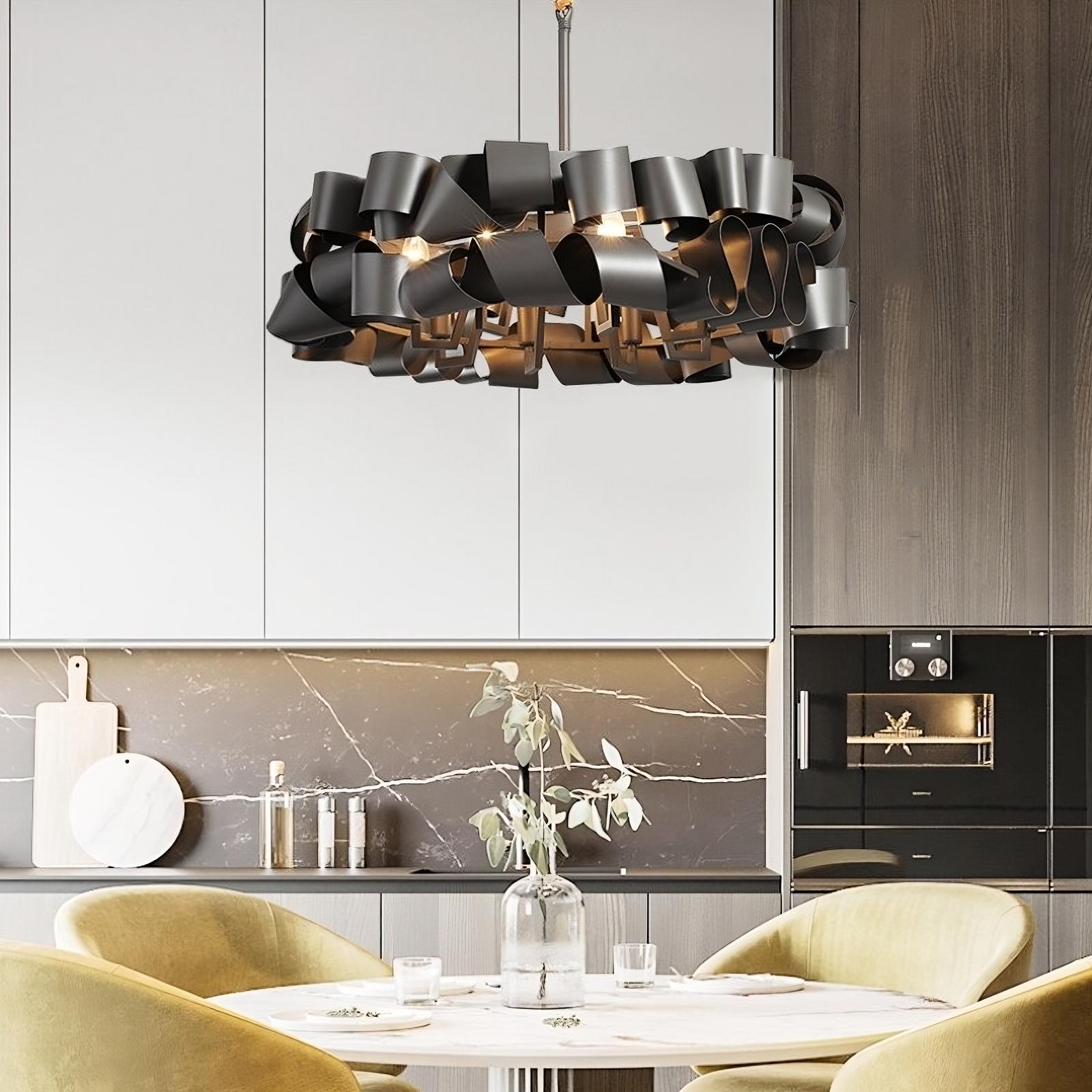 Ferro Modern Chandelier-Sylvia Space