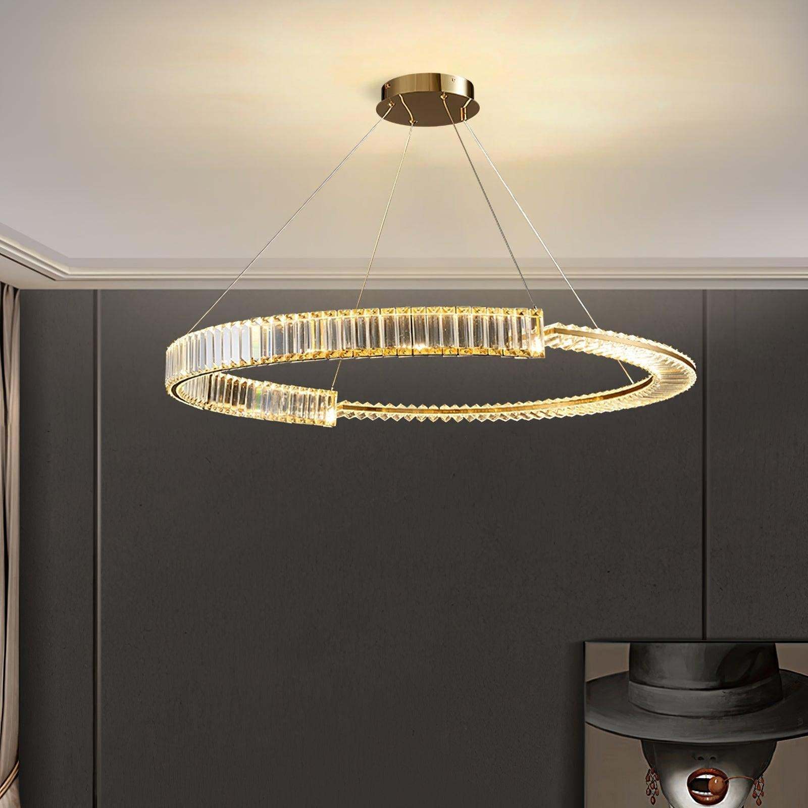 Stella Round Chandelier-Sylvia Space