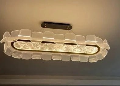 Coty Oval Chandelier-Sylvia Space