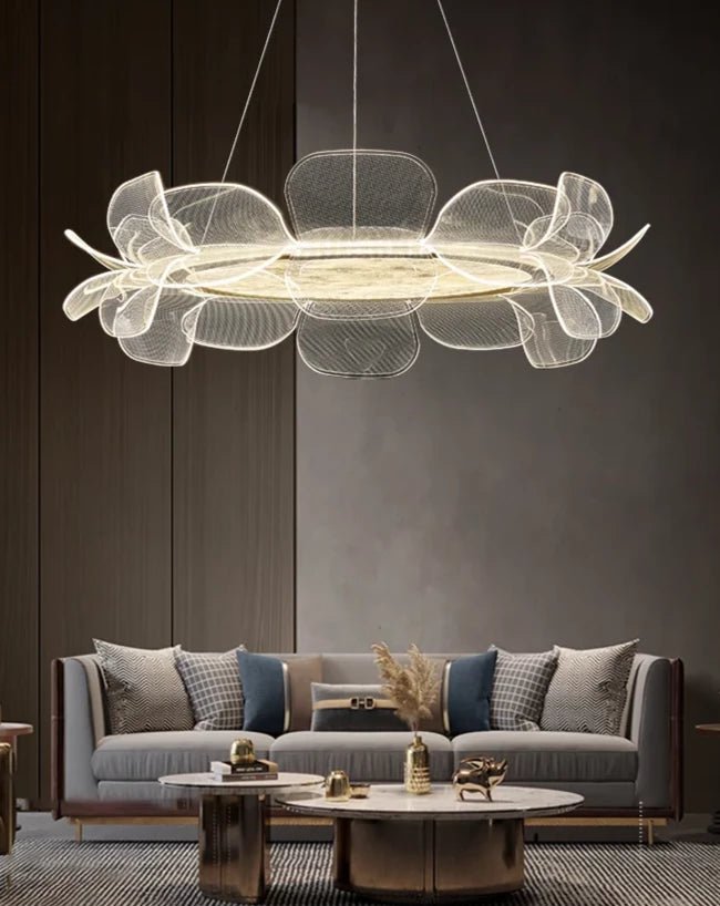 Coty Oval Chandelier-Sylvia Space