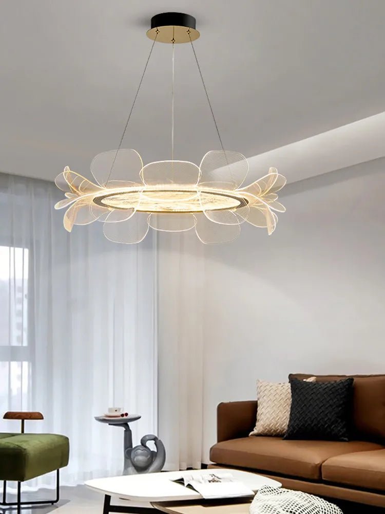 Coty Round Chandelier-Sylvia Space
