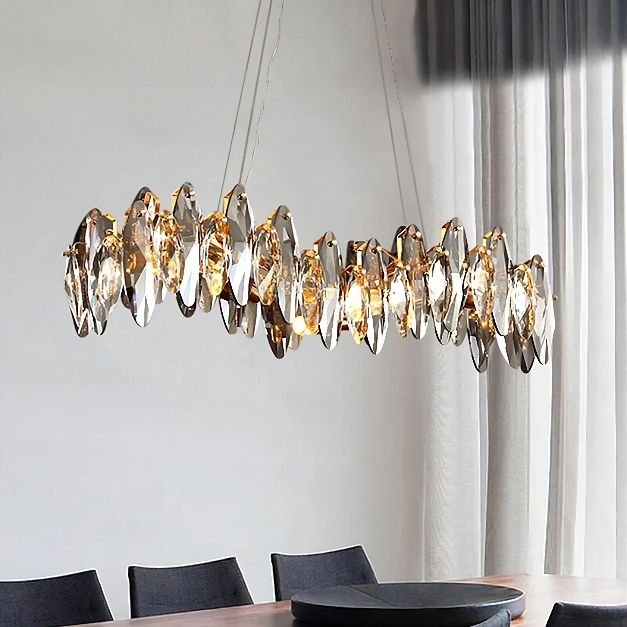 Lazzo Dining Room Chandelier-Sylvia Space