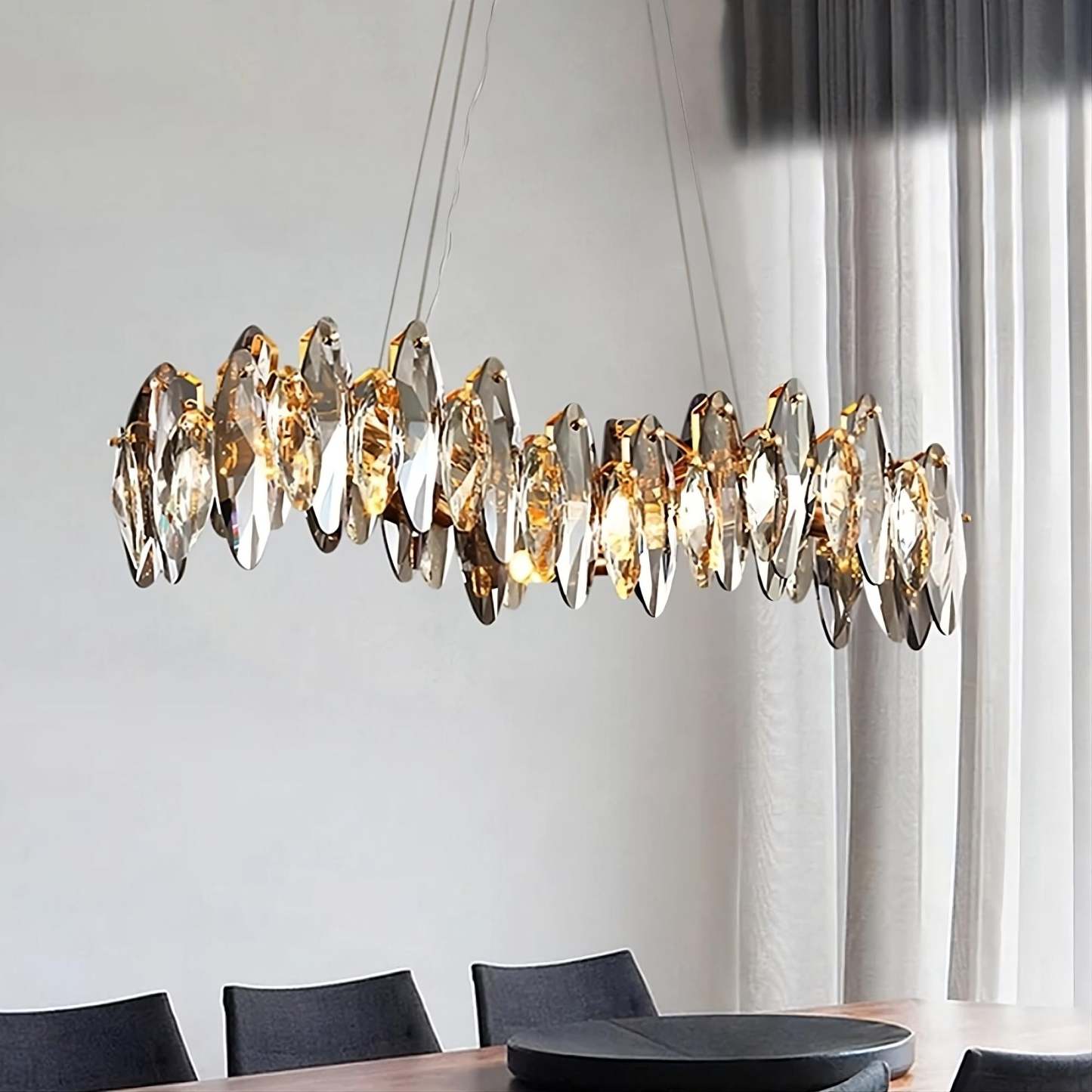Lazzo Dining Room Chandelier-Sylvia Space