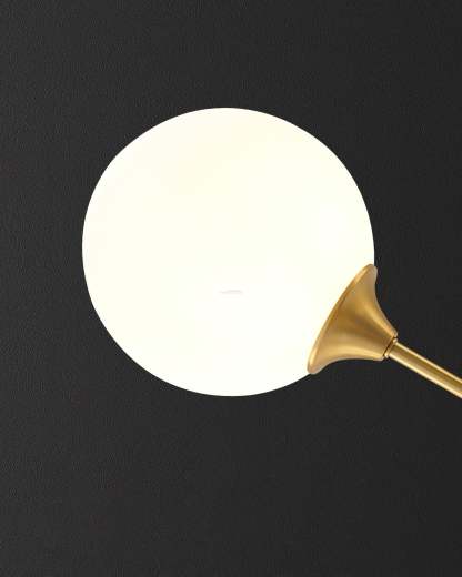 Stella Brass Chandelier with 3/6/8 heads