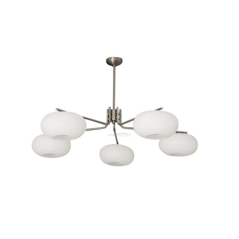 Barndon Round Chandelier-Sylvia Space
