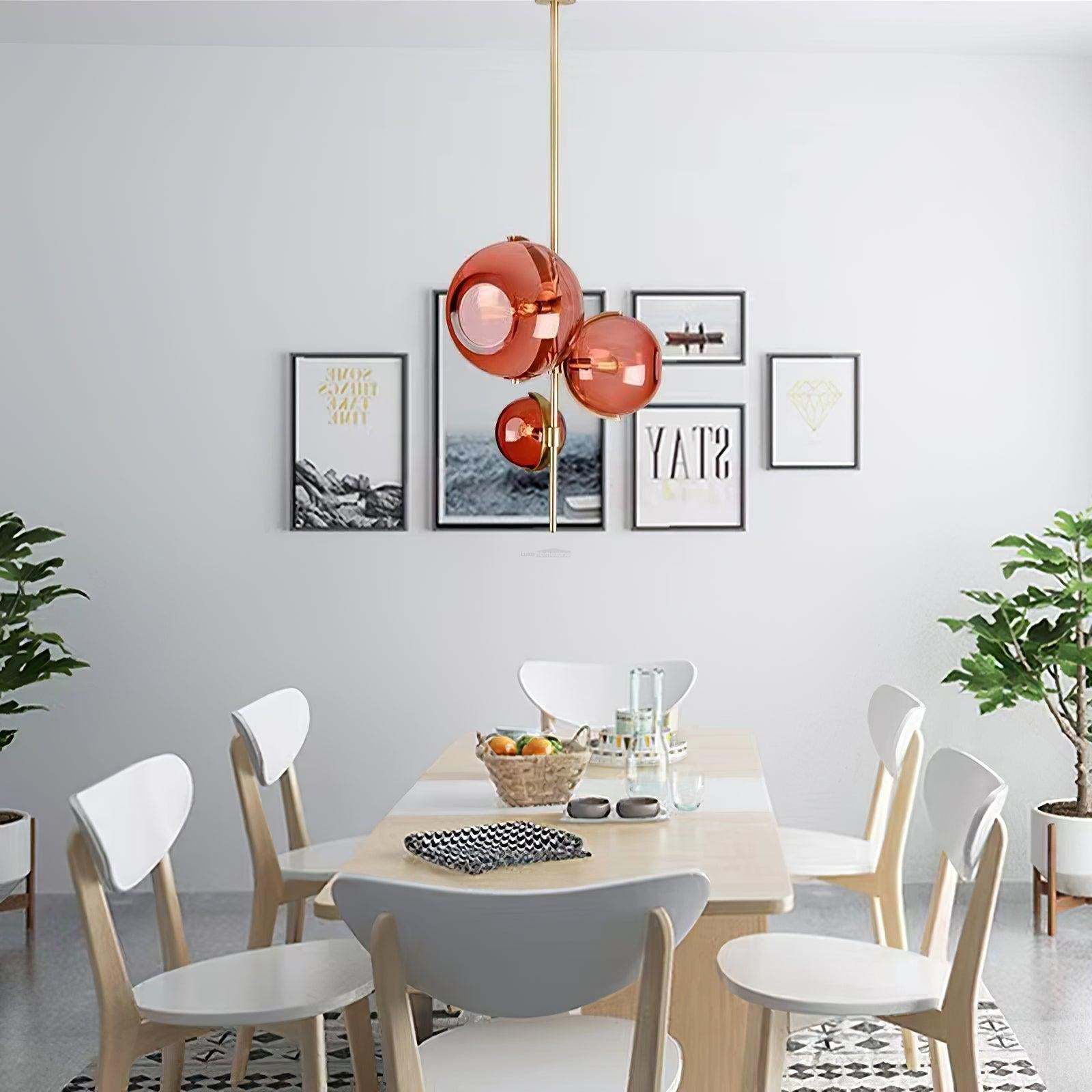 Another Day Chandelier ∅ 17.7″-Sylvia Space