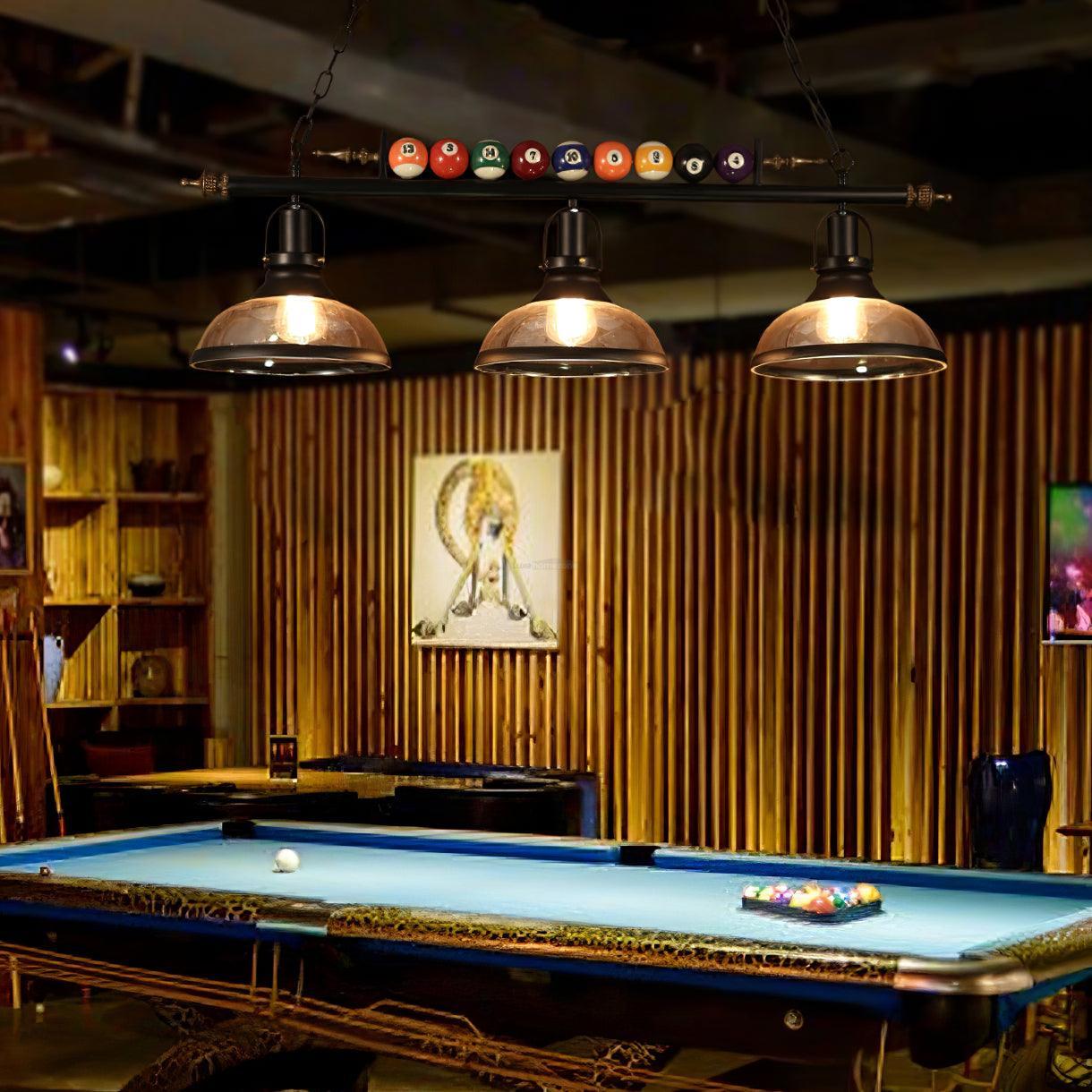 Kasha Billiard Linear Chandelier-Sylvia Space