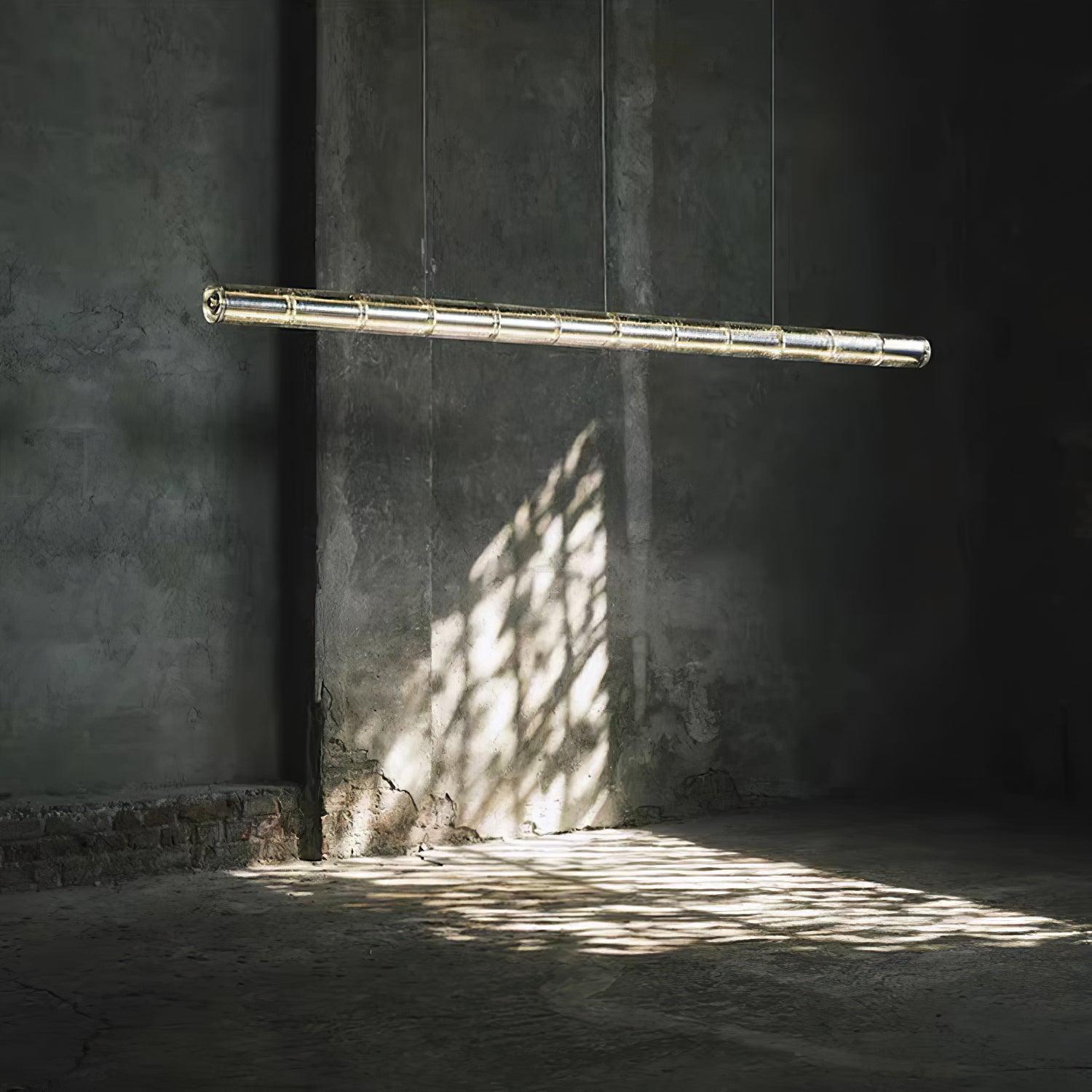 Mcdade Segmented Glass LinearChandelier-Sylvia Space