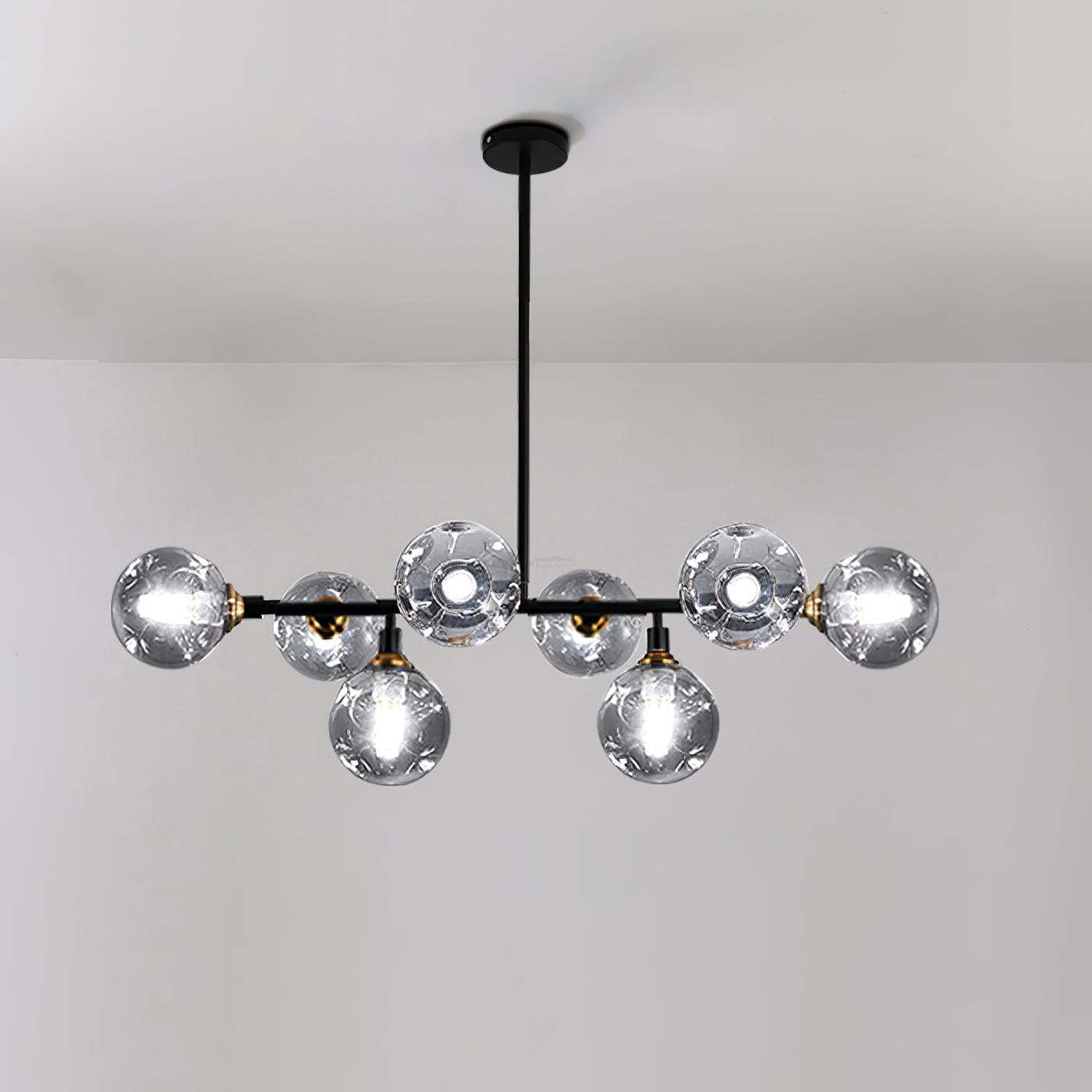 Primas Glass Linear Chandelier-Sylvia Space