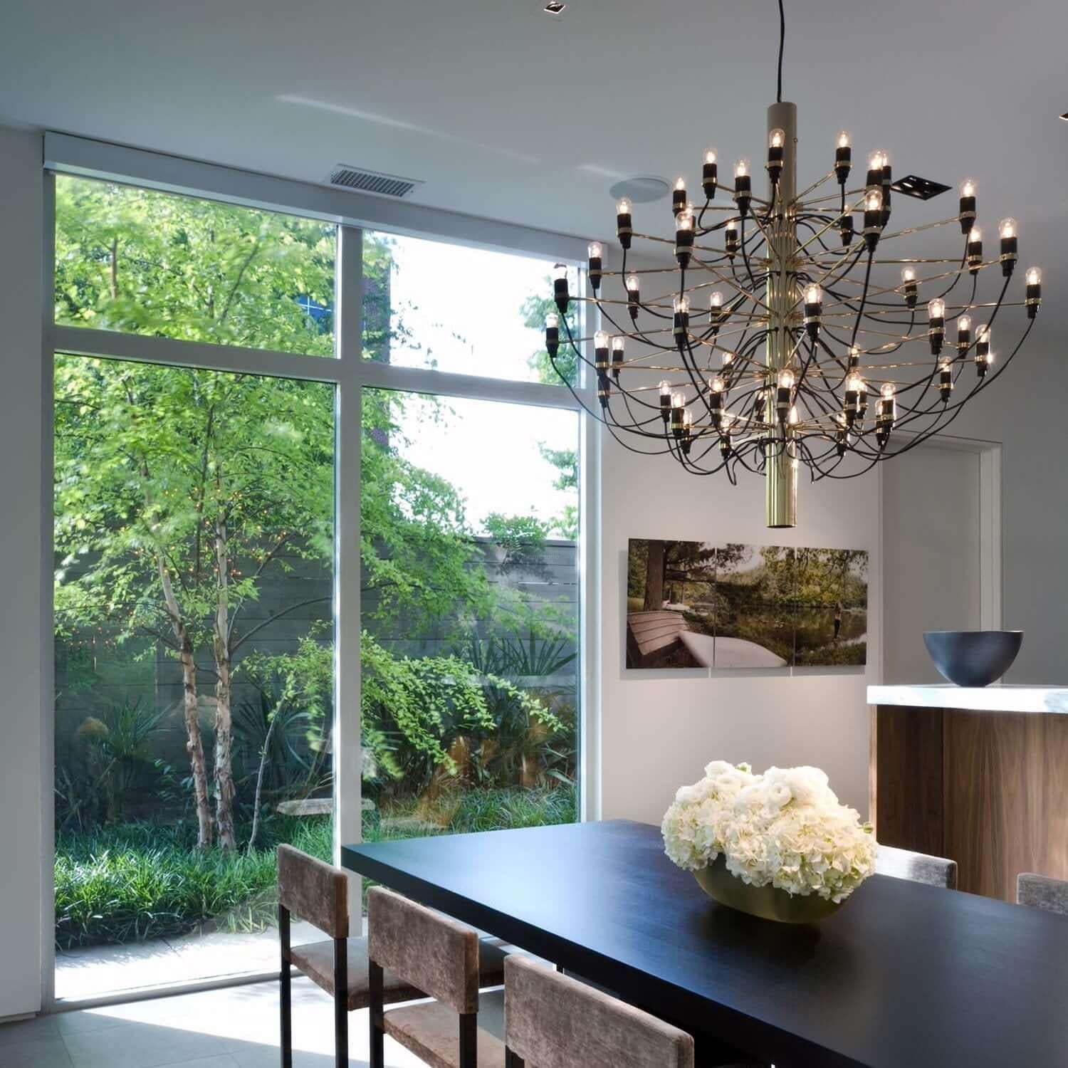 2097 Suspension Lamp with 18/30/50/75 heads-Sylvia Space