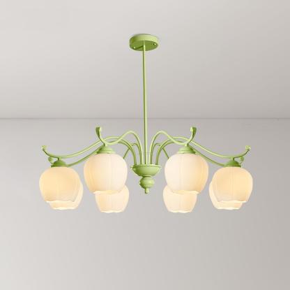 Lomance Lily Chandelier with 4/6/8 heads-Sylvia Space