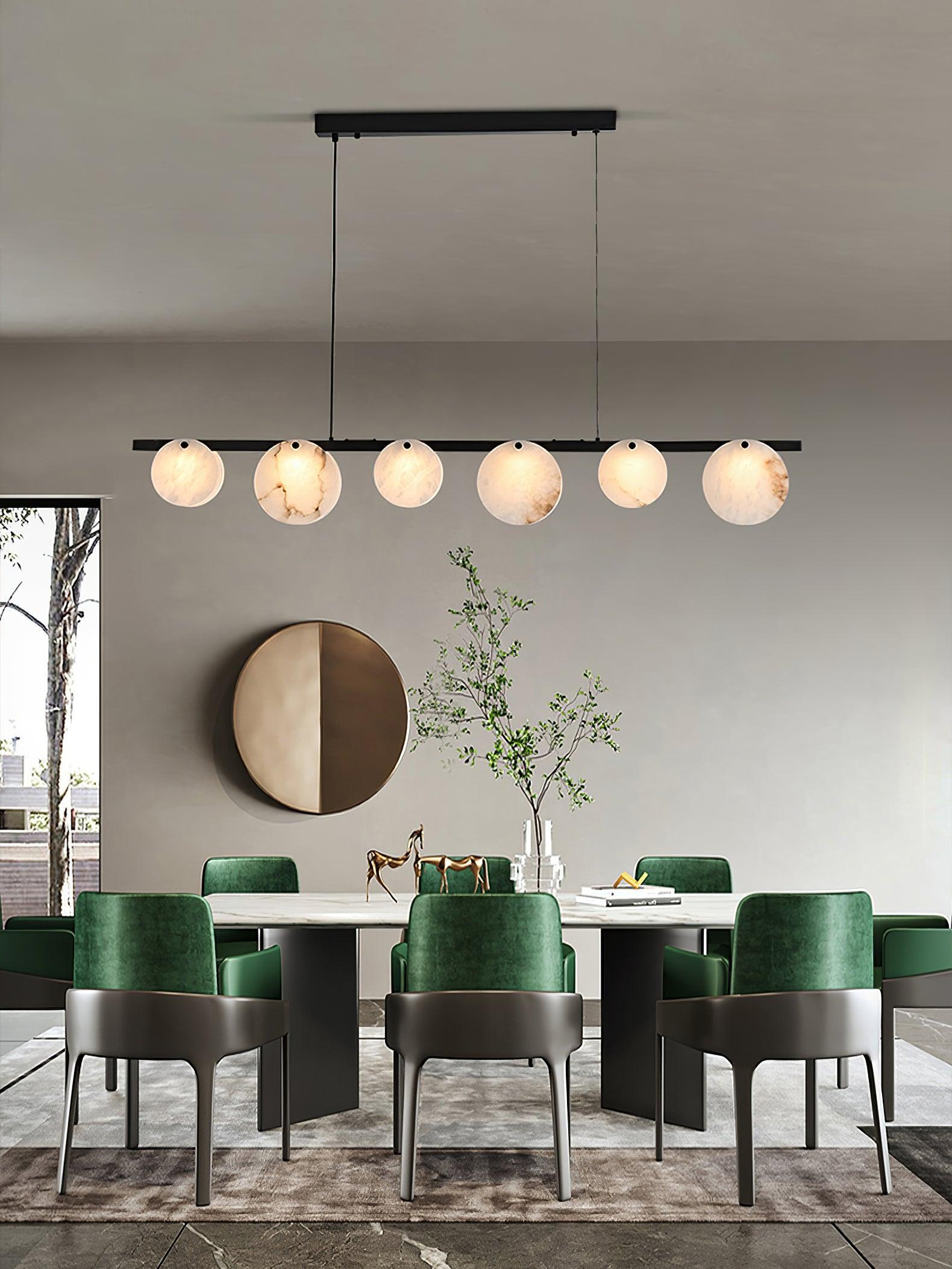 Trinidad Linear Dining Room Chandelier-Sylvia Space