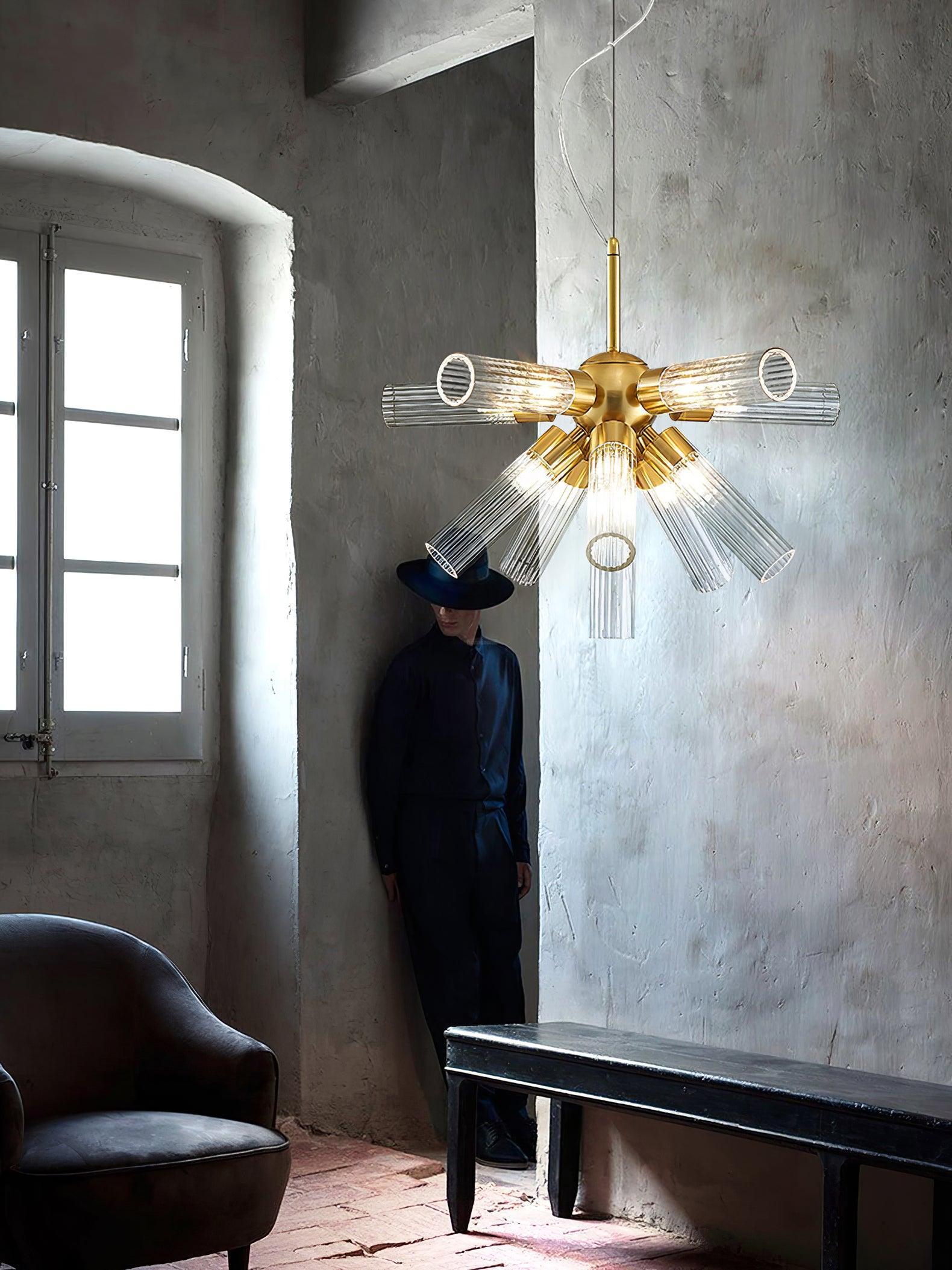 Ringold Sputnik Chandelier ∅ 19.7″-Sylvia Space