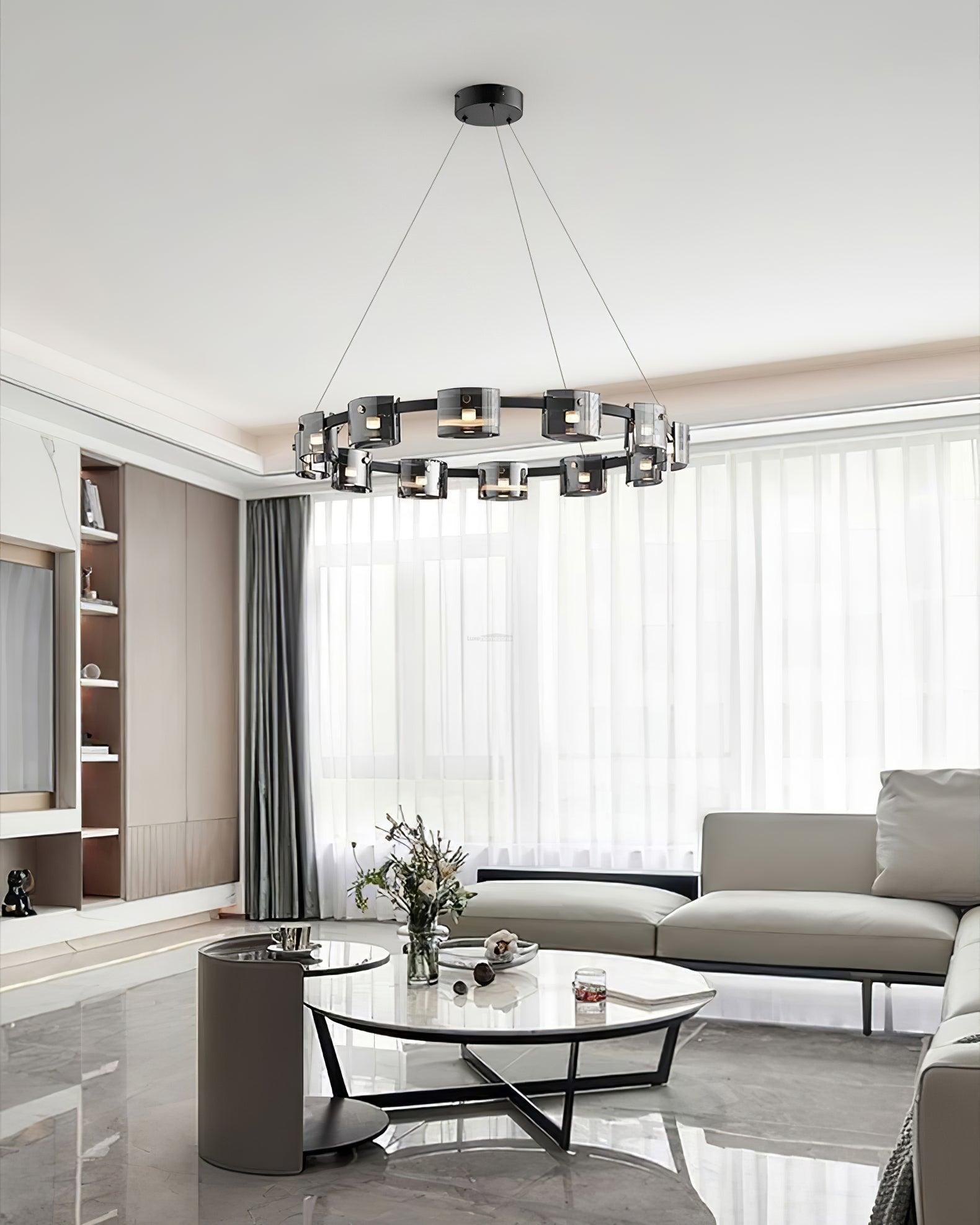 Corlota Chandelier  ∅ 23.6″~39.3''-Sylvia Space