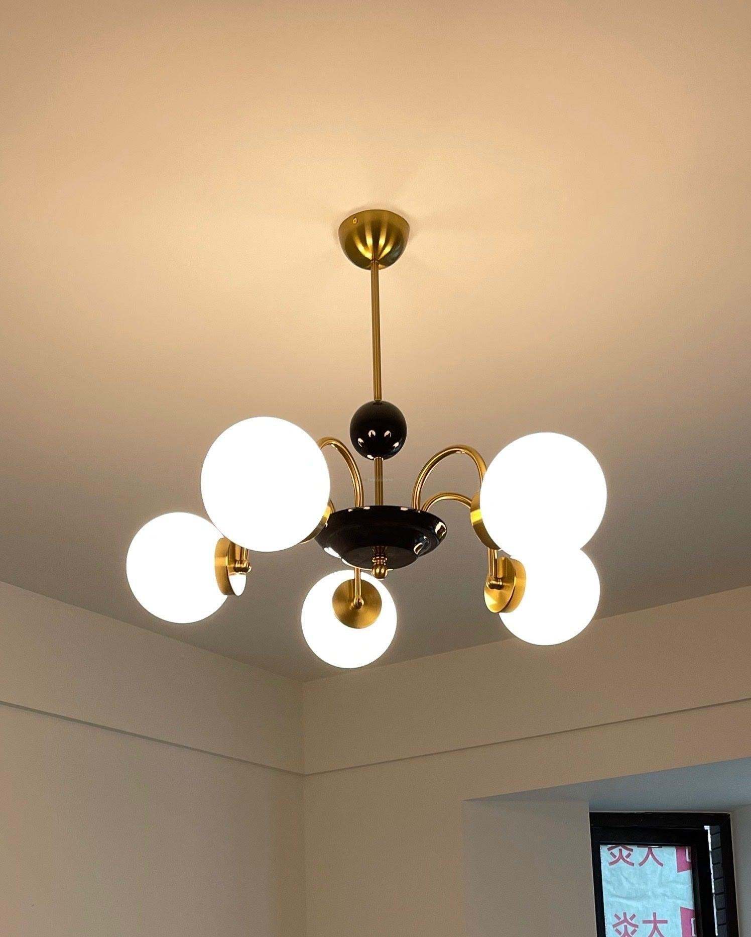 Yisu Chandelier with 3/4/5/6/8 heads-Sylvia Space
