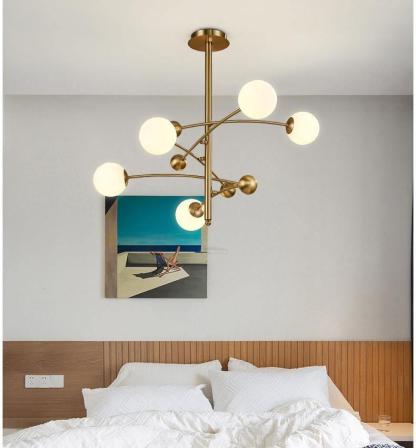 Magic Bean Chandelier ∅ 27.6″-Sylvia Space