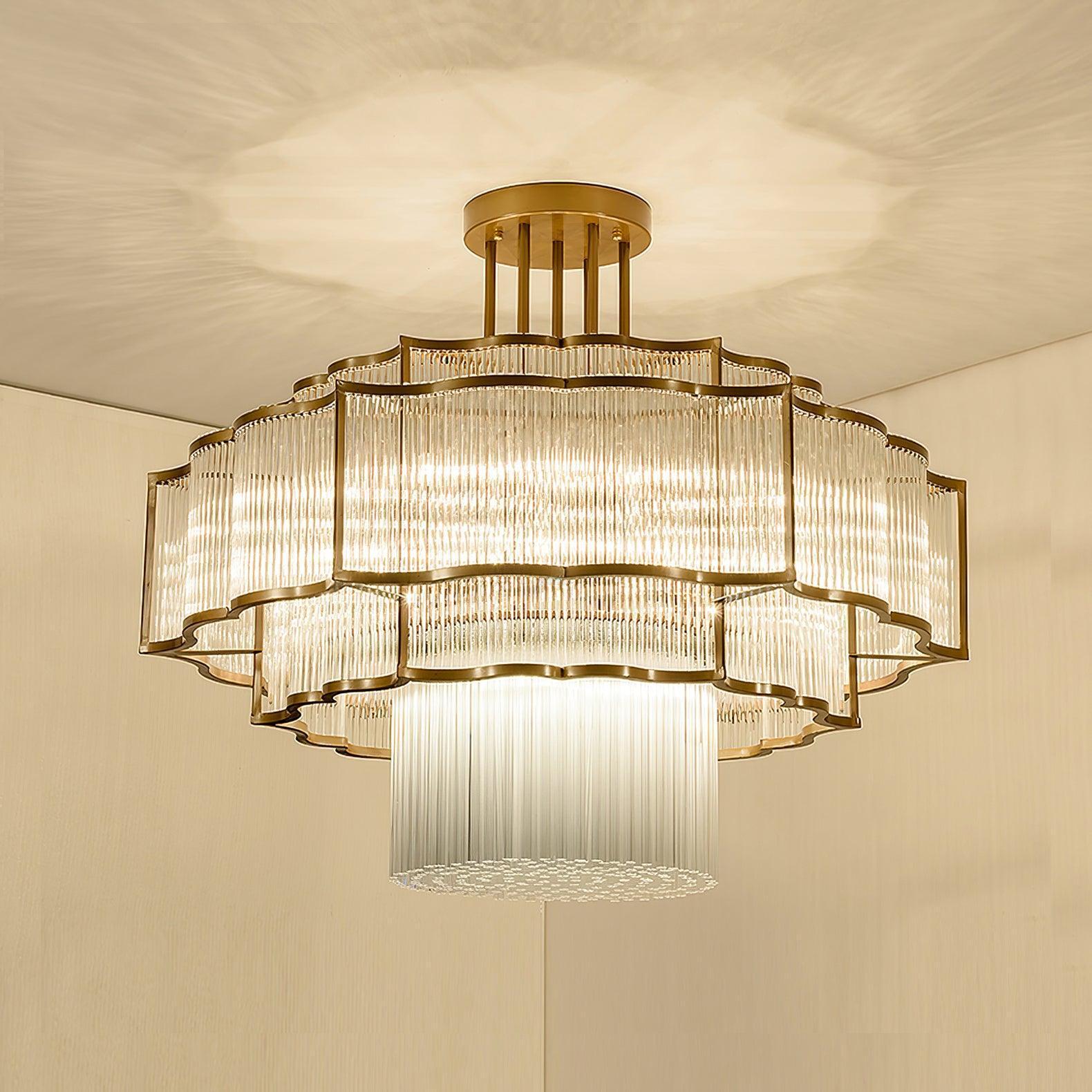 Pharo Ii Chandelier  ∅ 23.6″~39.4''-Sylvia Space