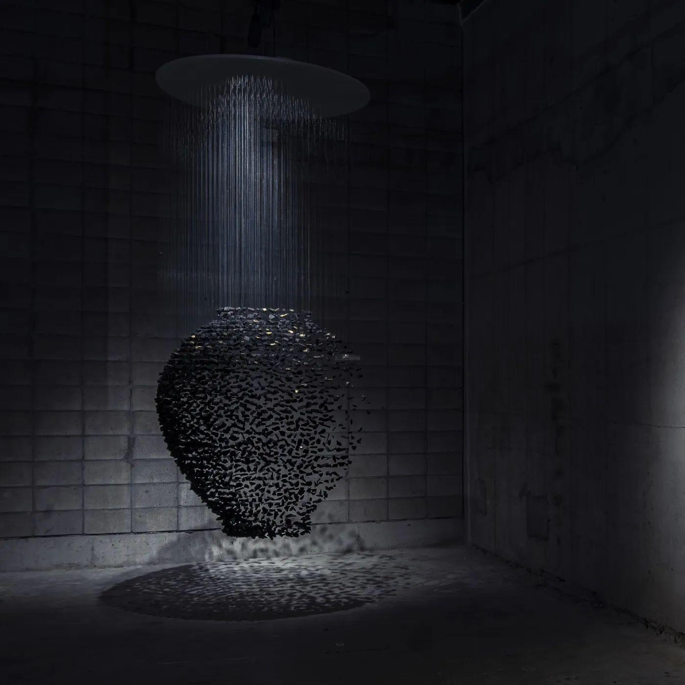 Charcoal Seris Chandeliers M to R-Sylvia Space