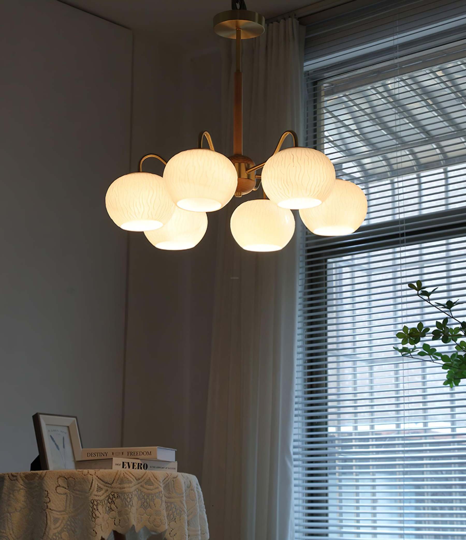 Hans Bergstrom Chandelier ∅ 22.8″-Sylvia Space