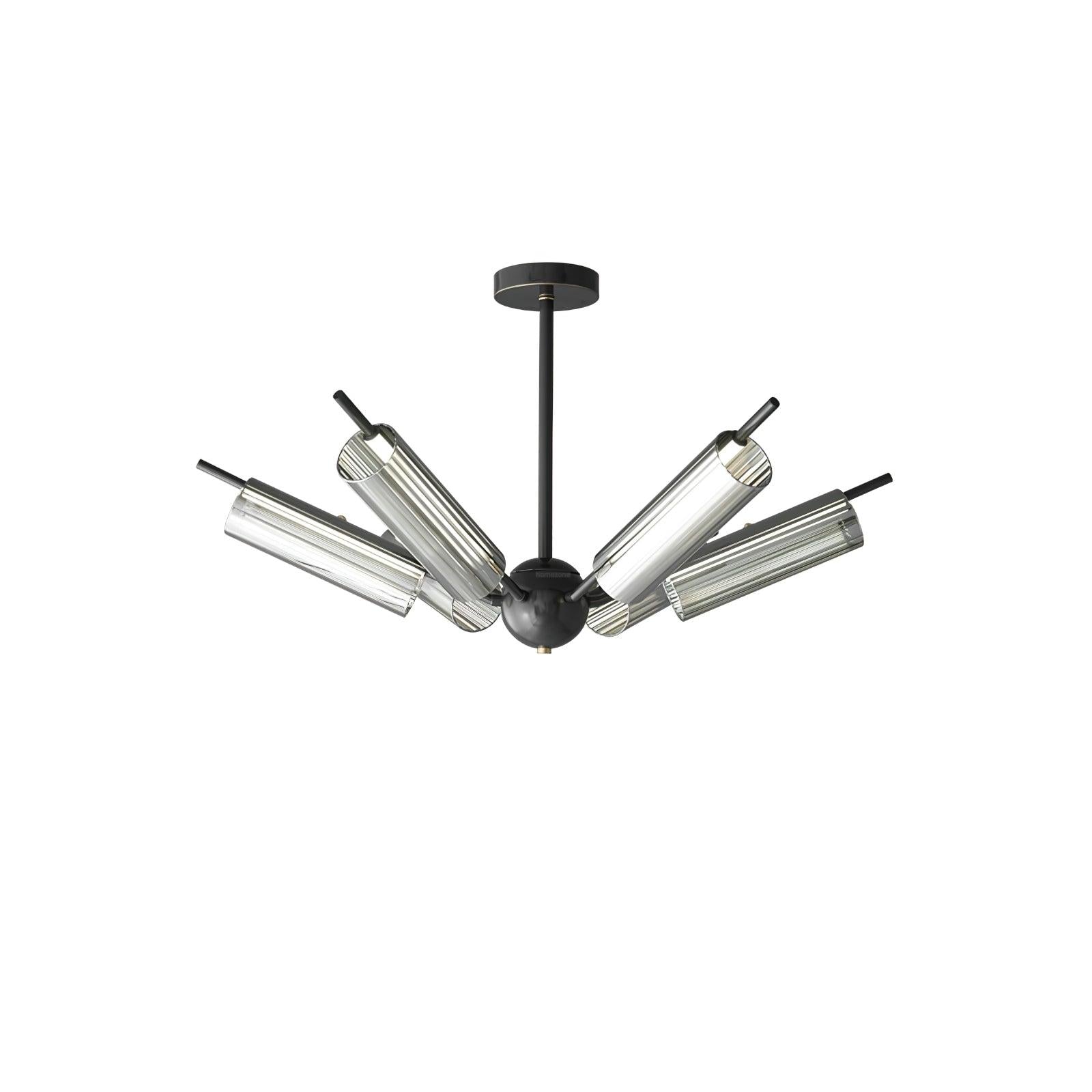 Sputnik Brass Chandelier with 6/8/10 heads-Sylvia Space