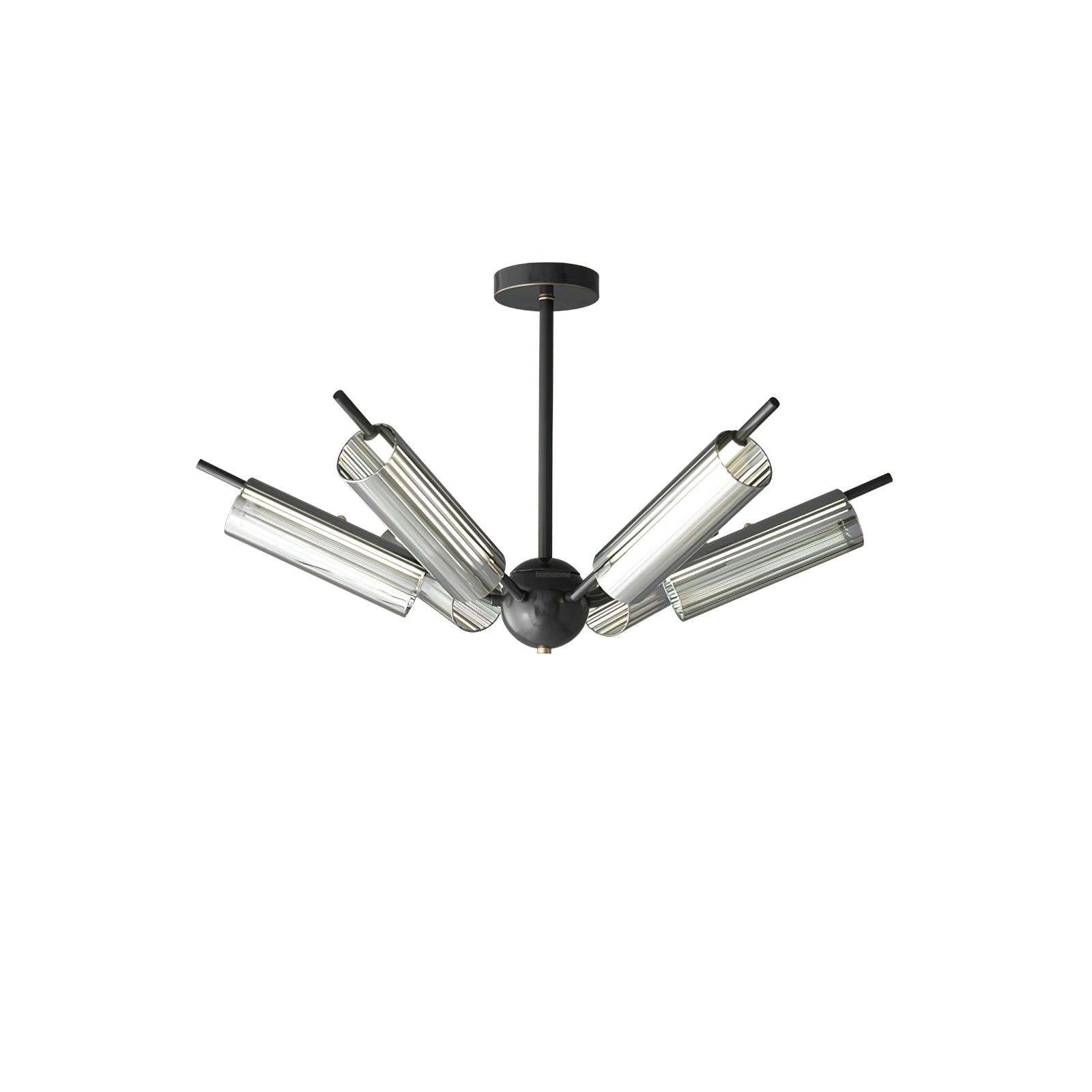 Sputnik Brass Chandelier with 6/8/10 heads-Sylvia Space