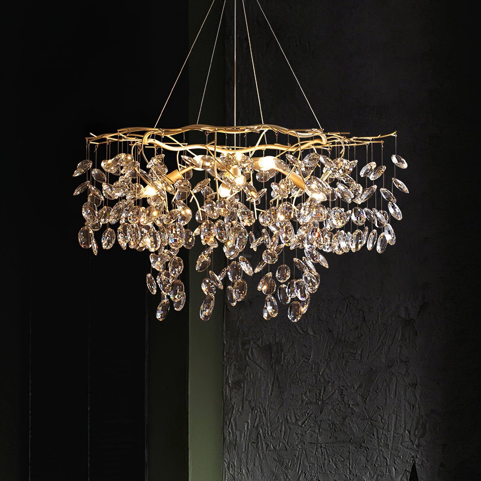 Sofia Chandeliers ∅ 26.3″~39.3''-Sylvia Space