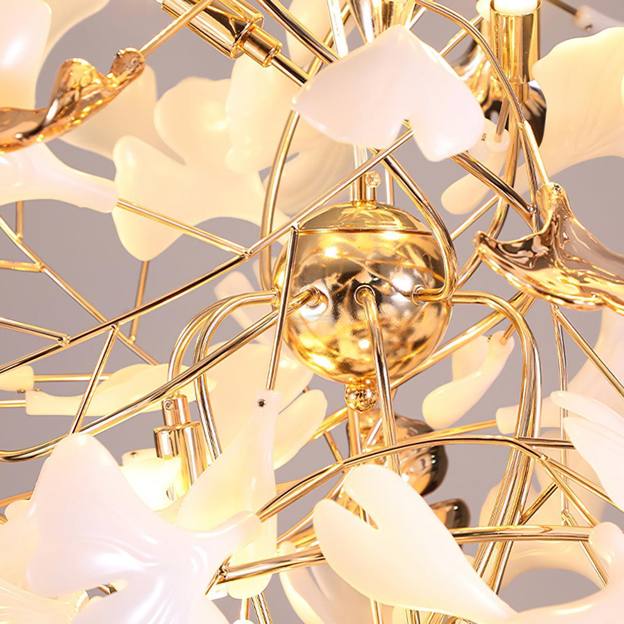 Gingko chandelier with Long Branch-Sylvia Space