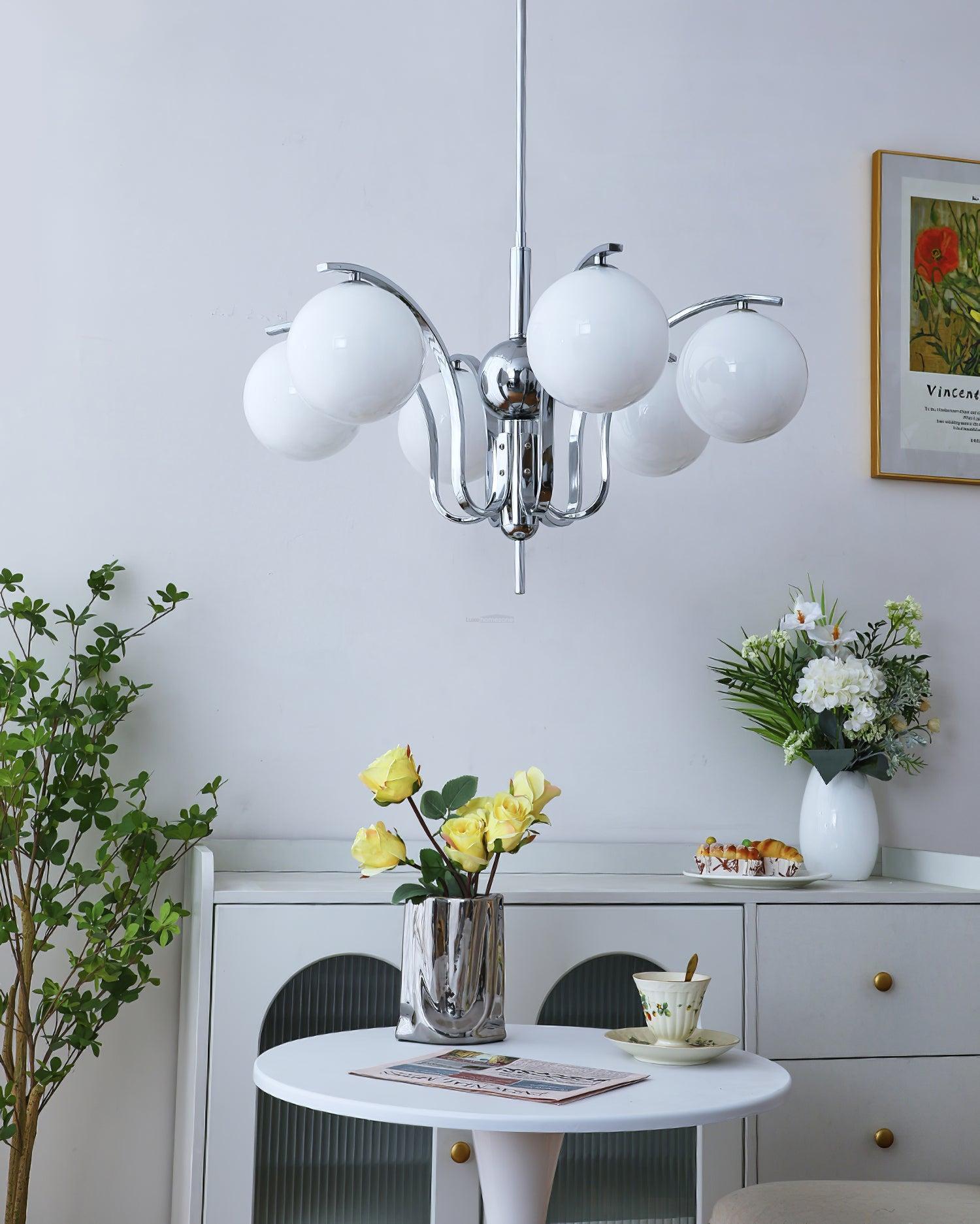 Modo Deco Chandelier with 3/5/6 heads-Sylvia Space
