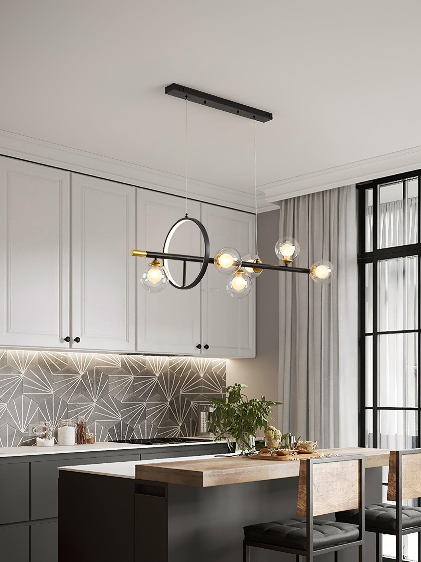 Flora LinearChandelier-Sylvia Space