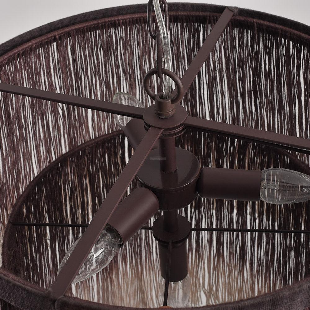 Tassel Chandelier ∅ 17.7″-Sylvia Space