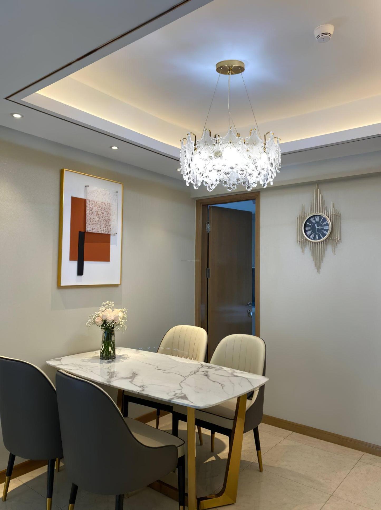 Vilary Chandelier Φ 15.7″-Sylvia Space