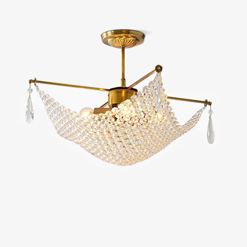 Corona Chandelier with 4 heads-Sylvia Space