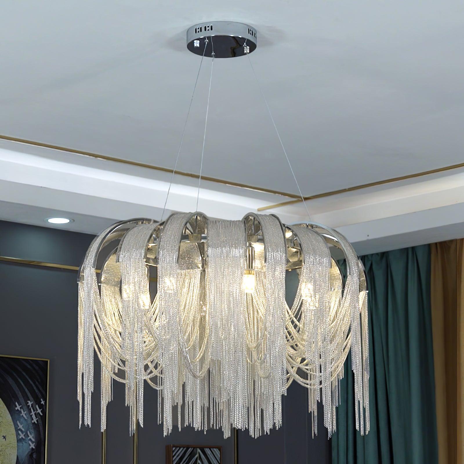 Length Chains Chandelier ∅ 23.6″-Sylvia Space