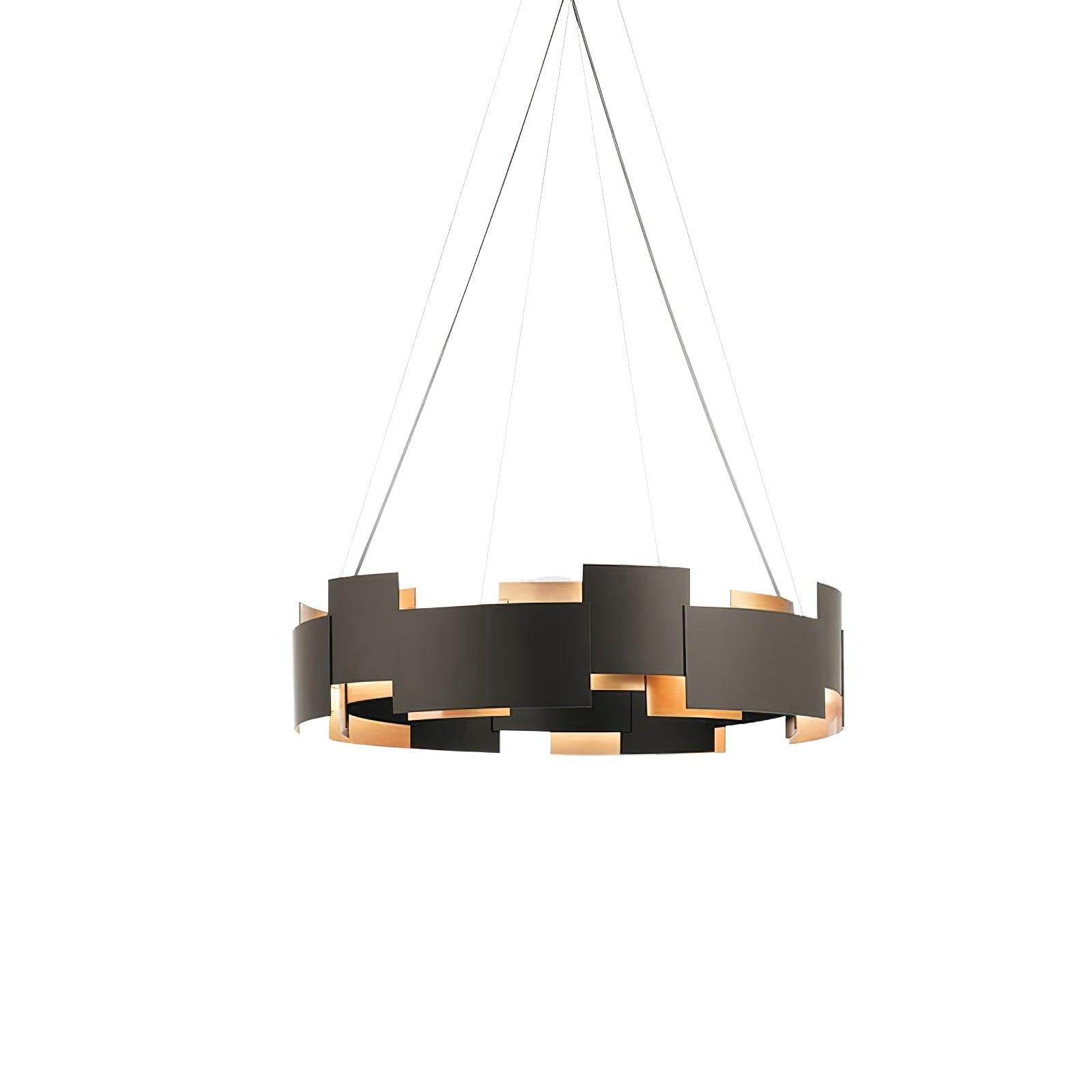 Kichler Oval Chandelier ∅ 23.6″-Sylvia Space